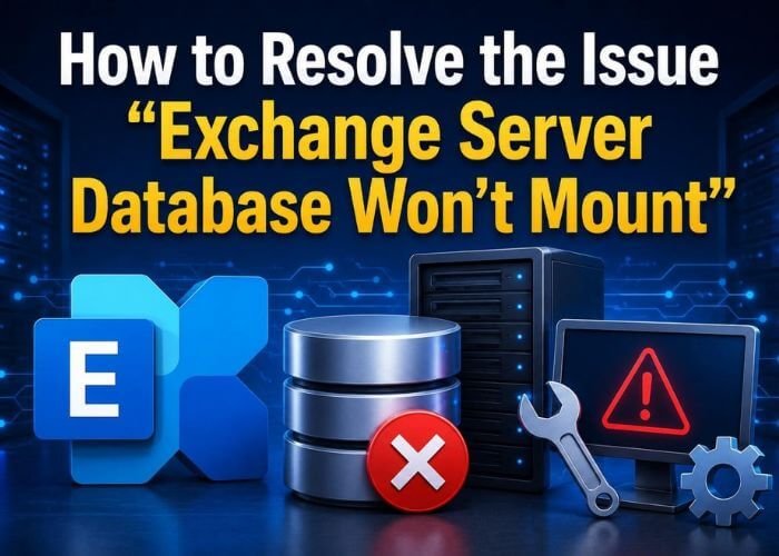 How to Resolve the Issue “Exchange Server Database Won’t Mount”? 